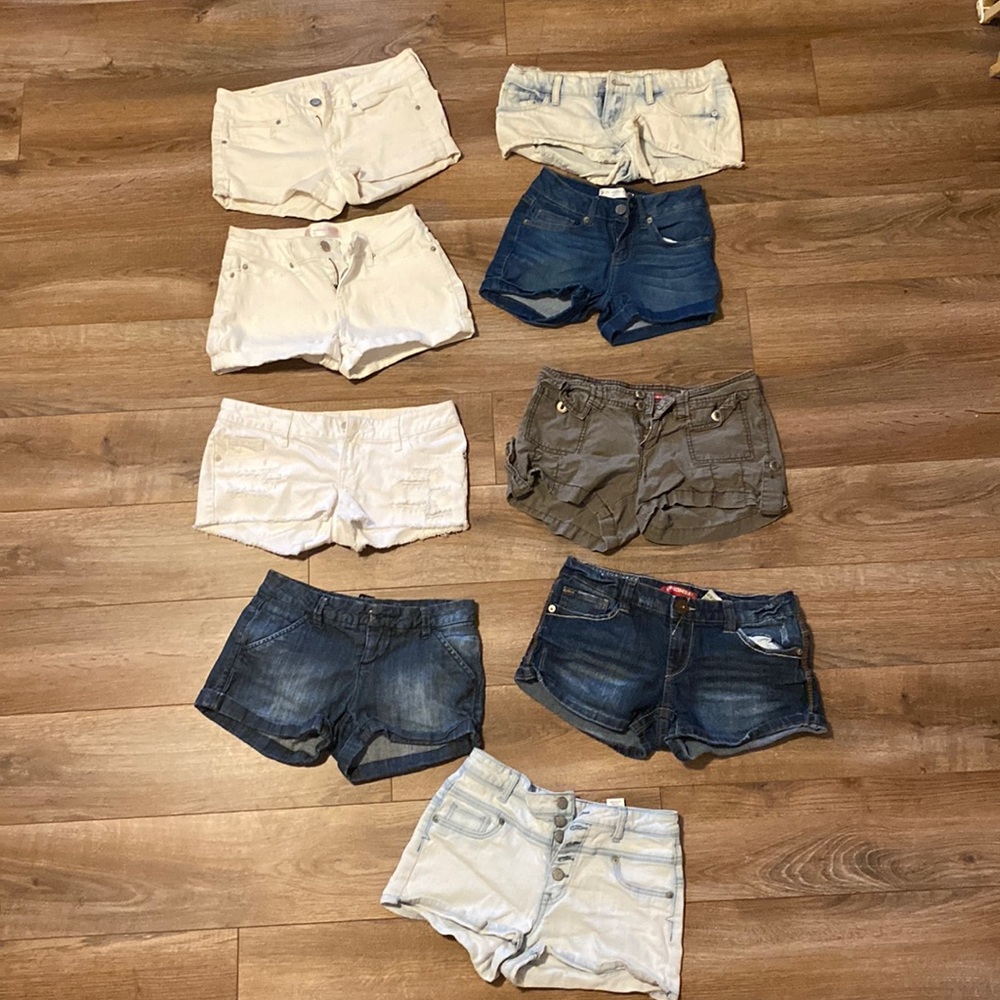 Lot of 9 shorts